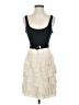 BCBGMAXAZRIA Ivory Cocktail Dress Size 2 - photo 1