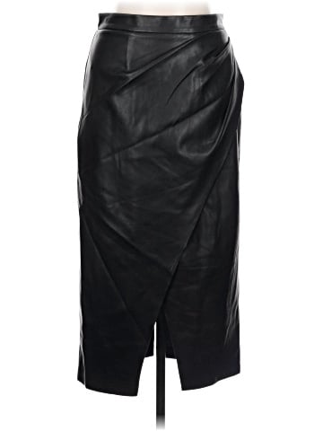 Elie Tahari Faux Leather Skirt (view 1)