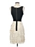 BCBGMAXAZRIA Ivory Cocktail Dress Size 2 - photo 2