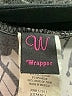 Wrapper Graphic Black Casual Dress Size XS - photo 7