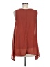 Wrangler Jeans Co 100% Polyester Red Sleeveless Blouse Size M - photo 2