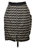 Fei Stripes Black Casual Skirt Size 2 - photo 2