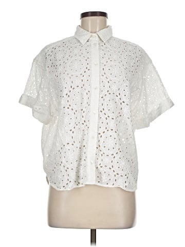 Sézane Short Sleeve Blouse (view 1)