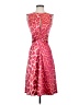 Just Cavalli Animal Print Pink Red Cocktail Dress Size EU (IT) 40 / US 4 - photo 1