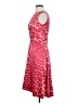 Just Cavalli Animal Print Pink Red Cocktail Dress Size EU (IT) 40 / US 4 - photo 5