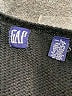 Gap 100% Wool Houndstooth Blue Wool Cardigan Size S - photo 7