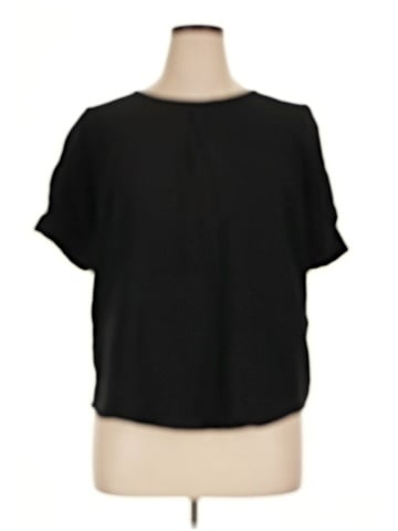 DKNY Short Sleeve Blouse (view 1)