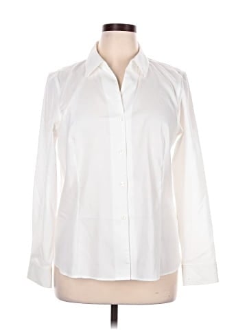 Jones New York Signature Long Sleeve Blouse (view 1)