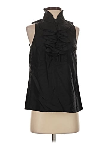 Kenar Sleeveless Silk Top (view 1)