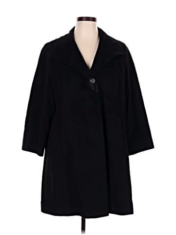 Cinzia Rocca Wool Coat (view 1)