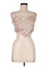 Cloud Ten 100% Rayon Tan Sleeveless Top Size M - photo 1