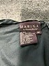Marina 100% Silk Black Short Sleeve Top Size M - photo 8