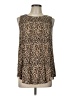 Old Navy Animal Print Brown Tank Top Size L - photo 1