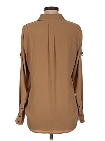 White House Black Market Long Sleeve Blouse (view 2)
