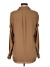 White House Black Market Tan Long Sleeve Blouse Size 6 - photo 2