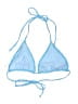 Lovers + Friends Blue Swimsuit Top Size L - photo 2
