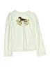 Janie and Jack 100% Cotton Ivory Long Sleeve Top Size 8 - photo 1