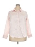 Universal Standard Pink 3/4 Sleeve Button-Down Shirt Size 18 (M) - photo 1