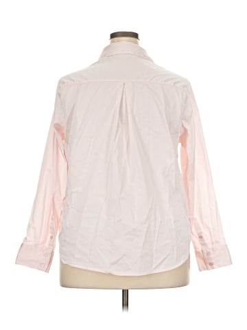 Universal Standard 3/4 Sleeve Button-Down Shirt (view 2)