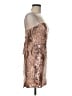 Lulus Metallic Brown Cocktail Dress Size M - photo 4
