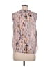 A.L.C. 100% Silk Purple Sleeveless Silk Top Size M - photo 2