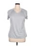 Danskin Now 100% Polyester Gray Active T-Shirt Size XL - photo 1