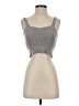 Shein 100% Viscose Silver Sweater Vest Size 4 - photo 1