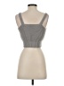 Shein 100% Viscose Silver Sweater Vest Size 4 - photo 2
