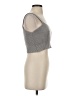 Shein 100% Viscose Silver Sweater Vest Size 4 - photo 4