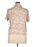 Evolution by Cyrus Animal Print Tan Short Sleeve Polo Size XL - photo 2