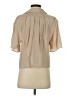Zara Tan Short Sleeve Blouse Size XS - photo 2