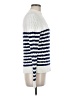 Lands' End 100% Cotton Stripes White Pullover Sweater Size M - photo 4