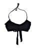Xhilaration Solid Black Swimsuit Top Size L - photo 2
