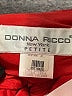 Donna Ricco Solid Red Cocktail Dress Size 6 - photo 7