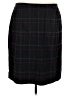 Talbots 100% Polyester Plaid Black Formal Skirt Size 20 - photo 1