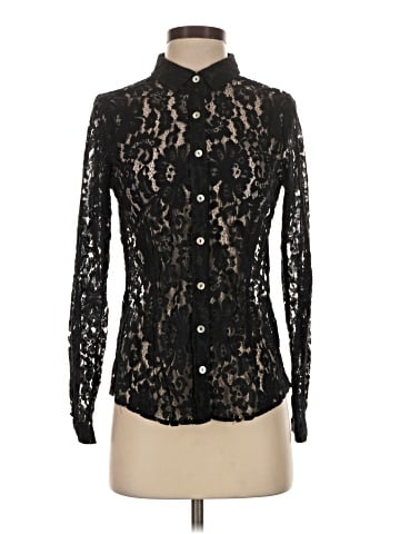 BCBGMAXAZRIA Long Sleeve Blouse (view 1)