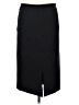 Veronica Beard Solid Black Formal Skirt Size 12 - photo 2