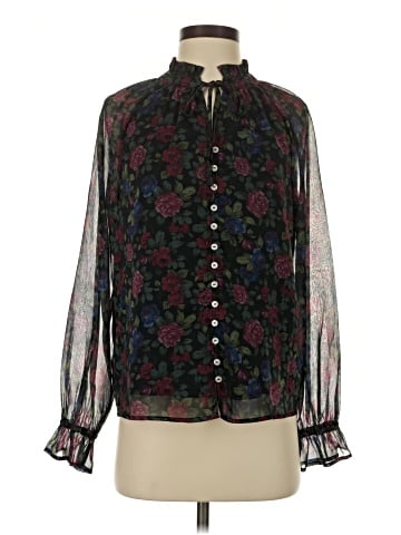 Saks Fifth Avenue Long Sleeve Blouse (view 1)