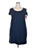 Mossimo Supply Co. Blue Casual Dress Size XXL - photo 1