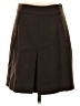 J.Crew 100% Wool Solid Brown Wool Skirt Size 4 (tall) - photo 1