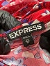 Express 100% Rayon Floral Red Casual Dress Size XS - photo 7