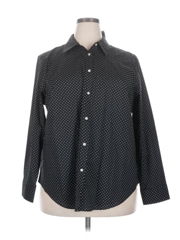 Lauren by Ralph Lauren Long Sleeve Button-Down Shirt (view 1)