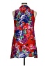 Cupio 100% Viscose Tropical Red Casual Dress Size XL - photo 2