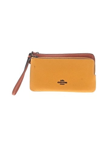 Coach Factory Leather Wristlet