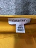 Calvin Klein 100% Polyester Gold Long Sleeve Blouse Size M - photo 5