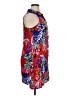 Cupio 100% Viscose Tropical Red Casual Dress Size XL - photo 4