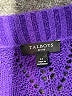 Talbots Purple Pullover Sweater Size L (petite) - photo 7
