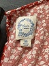 Blue Rain 100% Rayon Hearts Red Romper Size M - photo 4