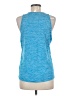 Nike 100% Polyester Blue Active Tank Size M - photo 2