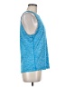 Nike 100% Polyester Blue Active Tank Size M - photo 4